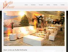 Tablet Screenshot of buffetbrilhante.com.br